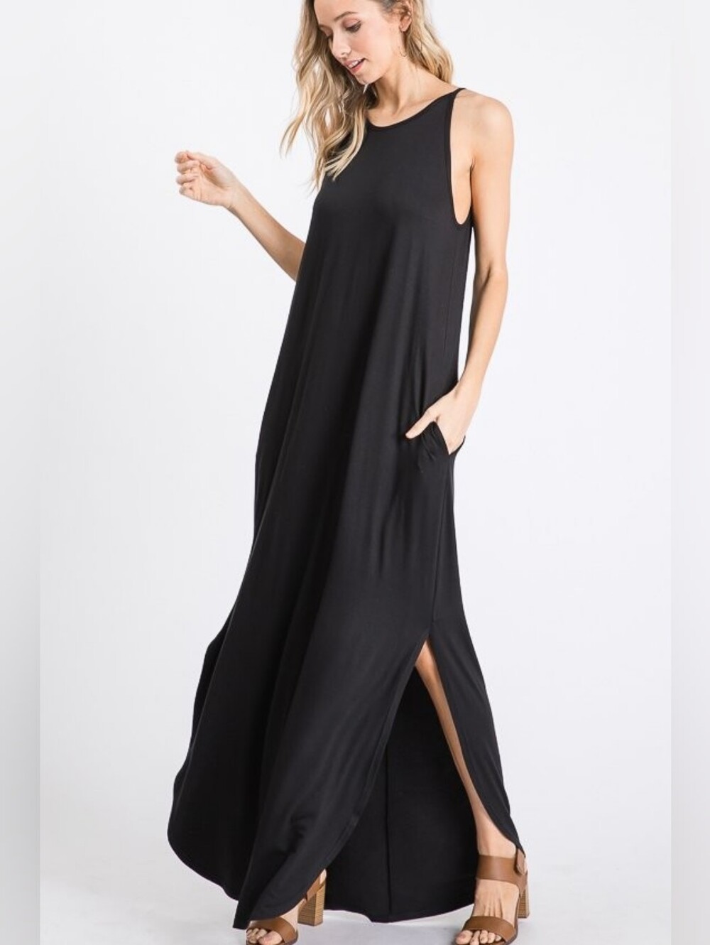 Heimish Halter Neck Maxi Dress